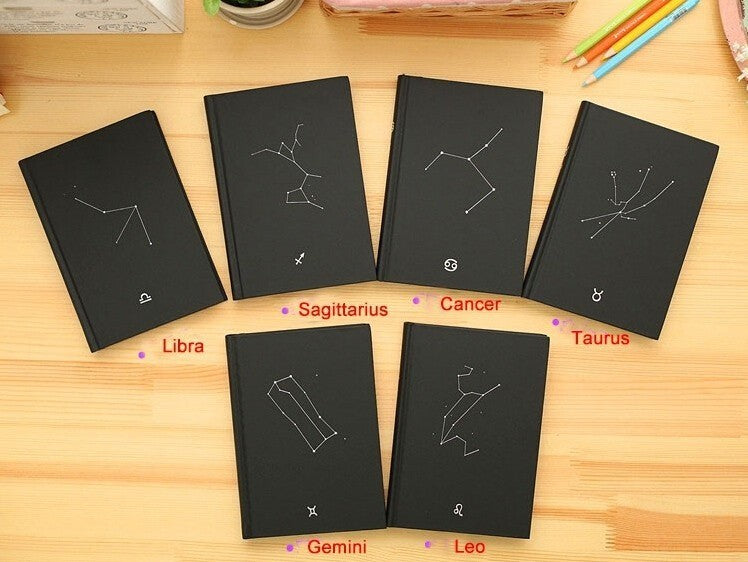 12 Constellation Notebook