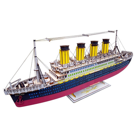 Titanic 3D Jigsaw Puzzle Laser