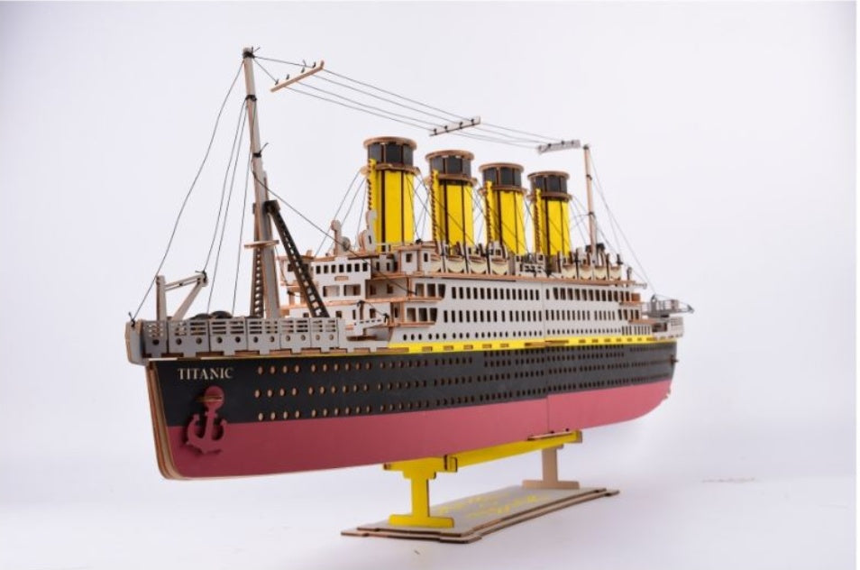 Titanic 3D Jigsaw Puzzle Laser