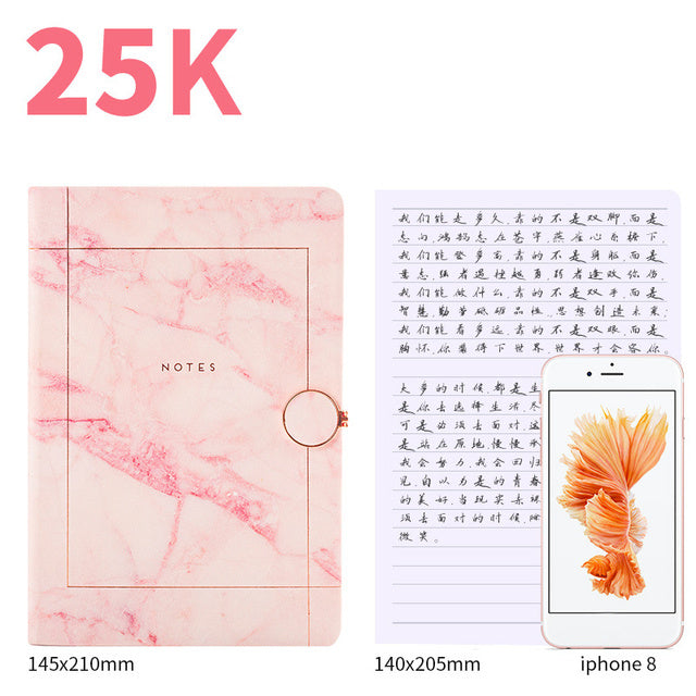 Marble Cover Notebook